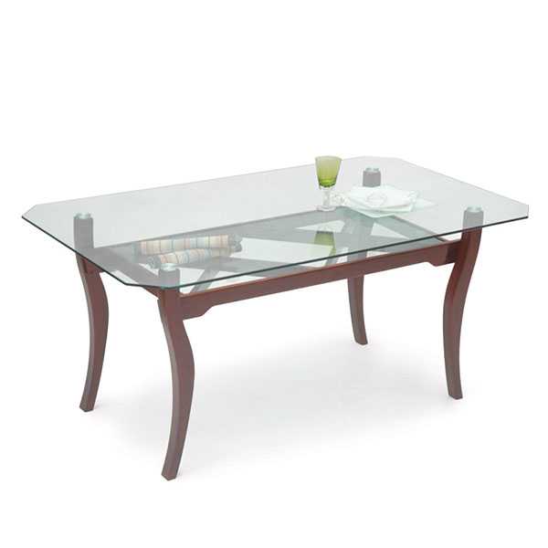 Dining table all creamy walnut